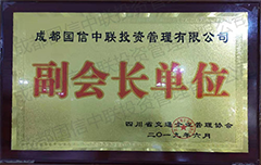 成都國信租車公司榮獲四川省交通事業(yè)管理協(xié)會副會長單位